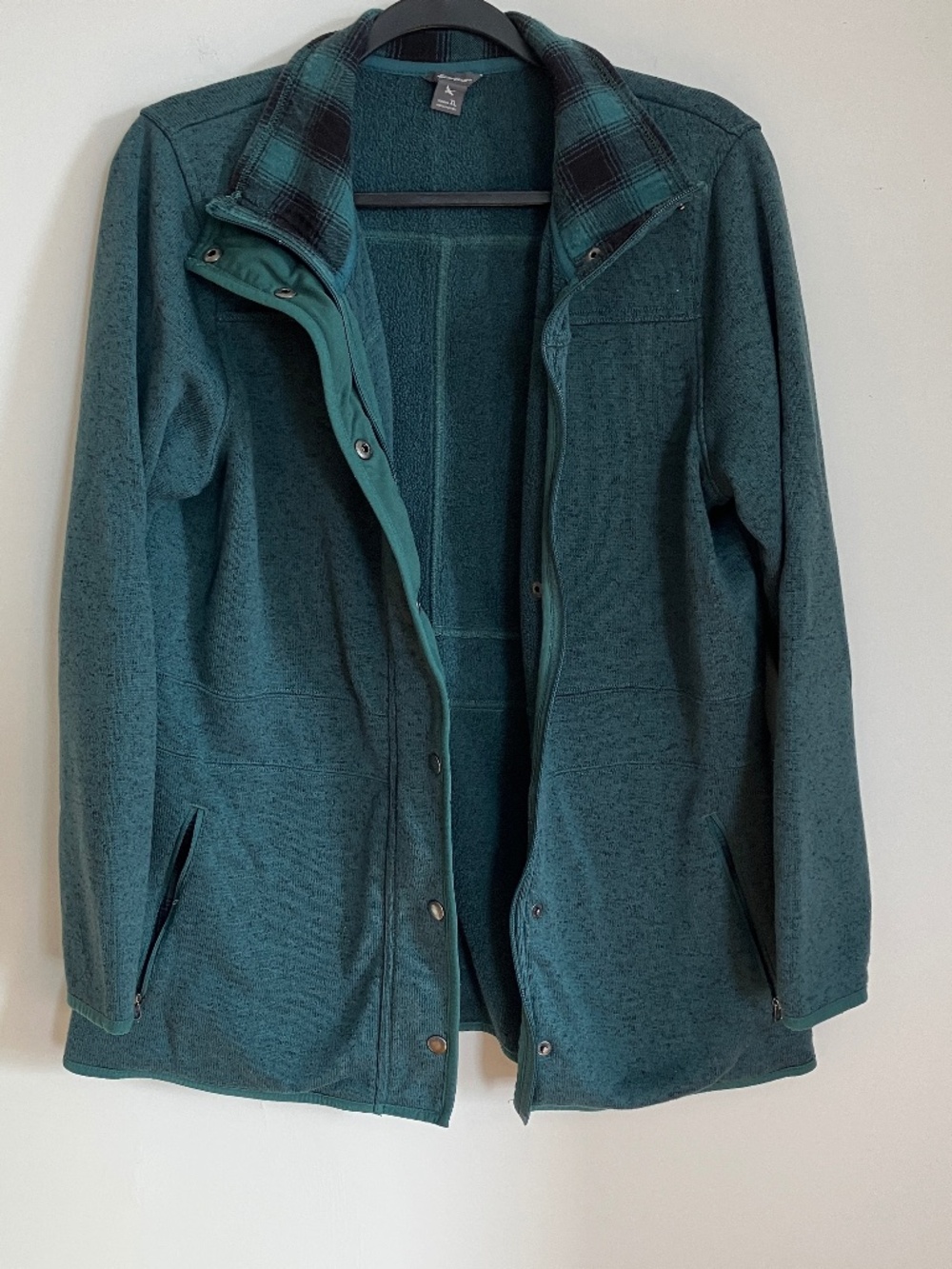 Eddie Bauer fleece zip jacket